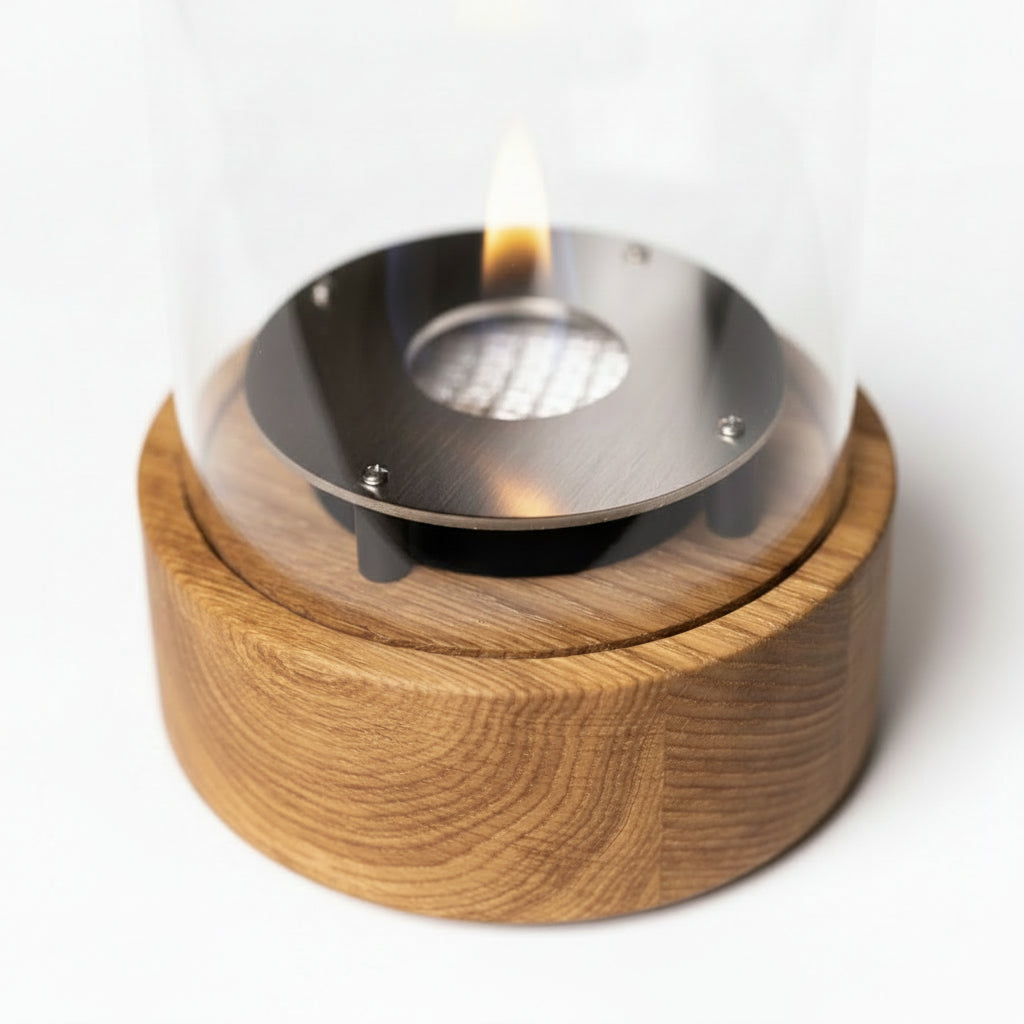 Lantern Minimalist Bioethanol Fireplace — Tabletop Outdoor & Indoor Fire Pit