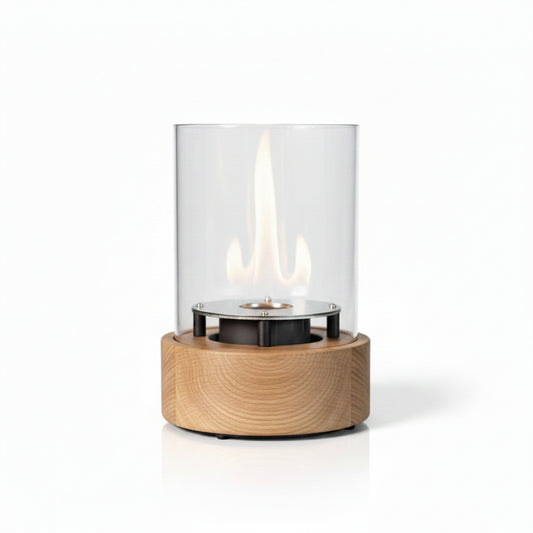 Lantern Minimalist Bioethanol Fireplace — Tabletop Outdoor & Indoor Fire Pit