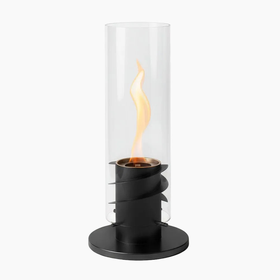 Minimalist Candle Bioethanol Fireplace — Tabletop Ventless Fire Pit